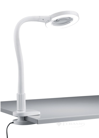 Настільна лампа Trio Lupo, білий, на прищіпці, LED (227280101)