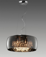 підвісний світильник Trio Vapore, хром, 50 см, 6 ламп (311210606)