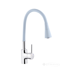 змішувач для кухні Kroner Kuche U-подібний, хром/сірий (Kuche-C031GRA) CV024336