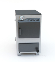 котел Буржуй К-20 твердотопливный 20 кВт, дымоход назад (3742)