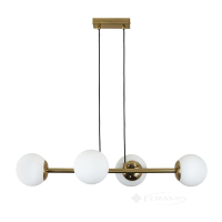 люстра Levistella (7529909-4 BRZ+WH)