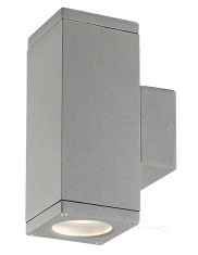 светильник настенный Dopo Cub, серый, 2 лампы (GN 555D-G21X1A-03)