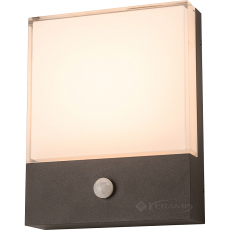 Світильник настінний Azzardo Civita grey + sensor ( AZ4360)
