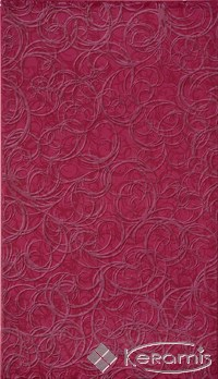 Плитка Интеркерама Бріна 23x40 темно-рожевий (42)