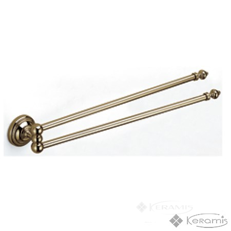 Вешалка Bonomi для полотенец двойная бронза (EN05 IB)