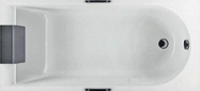 ванна акриловая Kolo Mirra 160x75 прямоугольная с ножками (XWP3360000)
