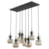 люстра подвесная TK Lighting Sophia green cognac (11151)