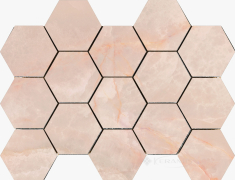 декор Pamesa Cr. Lux Noor 32,5x22,5 peach hexagonos