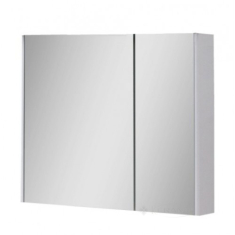 зеркало со шкафчиком Юввис Эльба 80x70x14,5 белый (MEB-09932)