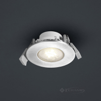 точковий світильник Trio Compo, матовий алюміній, 8 см, LED (629510105)