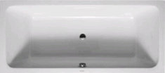 ванна акриловая Duravit D-Code 180x80 встраиваемая, выпуск центральный (700101000000000)