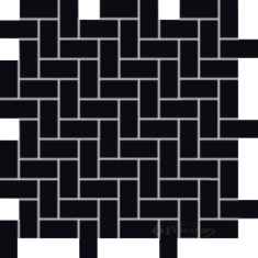 мозаїка Tubadzin Матеріал London Holland Park 1 29,8x29,8 black