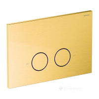 смывная клавиша Omnires STEEL R-45 brushed gold (ST45PS1GLB)