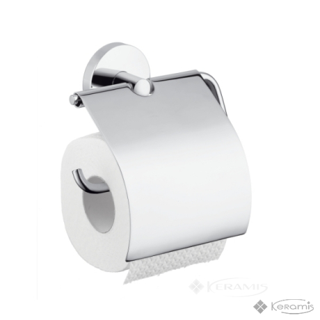 Тримач туалетного паперу Hansgrohe Logis шліфований нікель (40523820)