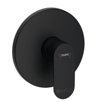 смеситель для душа Hansgrohe Rebris со скрытым монтажом, черный матовый (72667670)