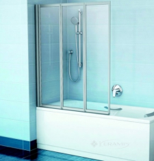 штора для ванной Ravak VS3-100 100x140 стекло transparent (795P0100Z1)