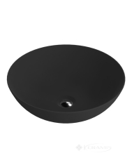 умивальник Lavita Rosa 40x40x13,5 чорний (5900378334279)