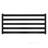 полотенцесушитель Genesis Aqua Barker 1200x550 черный