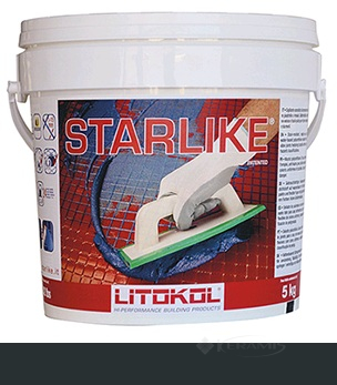 Затирка Litokol Litochrom Starlike 1-15 (С. 240 антрацит) 5 кг