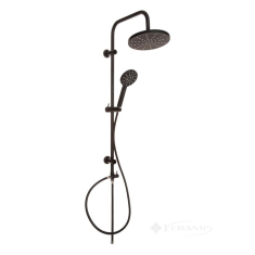 душевой набор Invena Black черный (AU-03-D04)