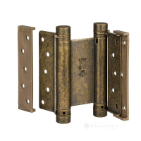 петля дверная барна 101OA125B з гальмом антична латунь 125мм