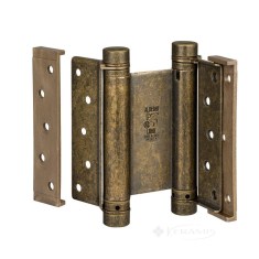 петля дверная барна 101OA125B з гальмом антична латунь 125мм