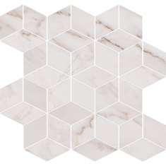 мозаїка Opoczno Carrara Pulpis 28x29,7 white