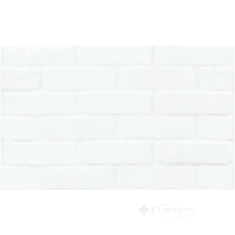 плитка Cersanit Bloom 25x40 white bricks structure