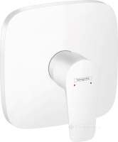 смеситель для душа скрытого монтажа Hansgrohe Talis E белый матовый (71765700)