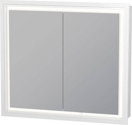 Шафка дзеркальна Duravit L-Cube 80x15,4x70 білий (LC7651)