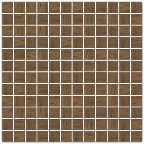 Мозаика Classica Paradyz Loft 29,8x29,8 brown wood prasowana