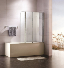 штора для ванны Koller Pool 107x140 стекло прозрачное (MW3DA)