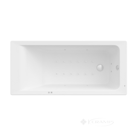 Ванна Roca Easy 170x70 з гідромасажем Smart Air Plus + сифон (A24T328000)