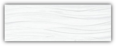 плитка Roca Calypso B&W 25x70 Suite Waves Blanco