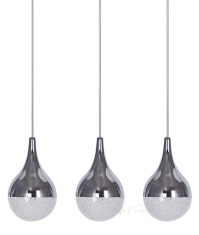 подвесной светильник Azzardo Cecilia, хром, 3 лампы (в линию) (MD16002001-3A / AZ2173)