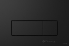 змивна клавіша Cersanit Tech Line Opti чорний мат (K97-501)