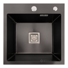 кухонная мойка Platinum Handmade 45х45х23 PVD черная (SP000037434)