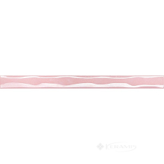 фриз Kerama Marazzi Волна 2x25 розовый (106)