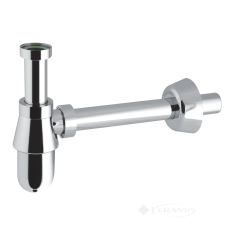 сифон для умывальника Imprese I-Sew 32х250 1 1/4" сливная трубка, хром (d12600301S)