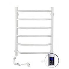 полотенцесушитель Navin Блюз 480x600 Sensor, левый с таймером белый (12-006133-4860)