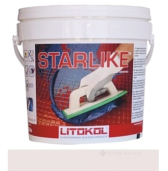 Затирка Litokol Litochrom Starlike 1-15 (С. 270 білий лід) 5 кг