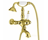 смеситель для ванны и душа Bugnatese Oxford золото (OXDO6300)