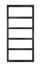 электрический полотенцесушитель Genesis Aqua Mogiana 1000х530 черный (GA-57005)