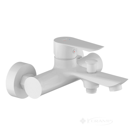Змішувач для ванни Imprese Vaclav білий (f03206403AA)