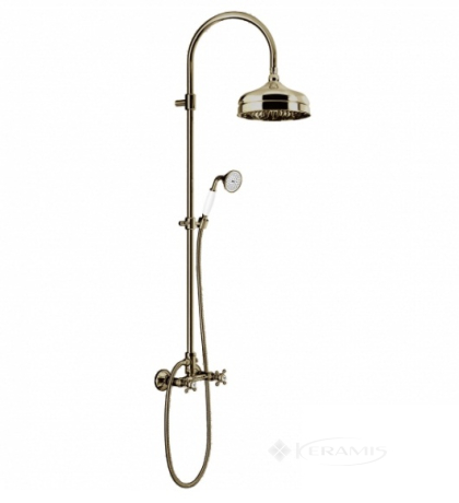 Душовий набір Fir Classic Showers бронза & кристал (20622412251)