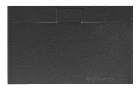 Поддон Rea Bazalt Long 80x100 прямоугольный, черный (REA-K3323)
