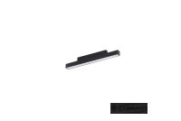 трековый светильник Azzardo Saga 12W 4000K milky120 black (AZ4605)