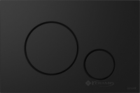 смывная клавиша Cersanit Tech Line Opti черный мат (K97-500)