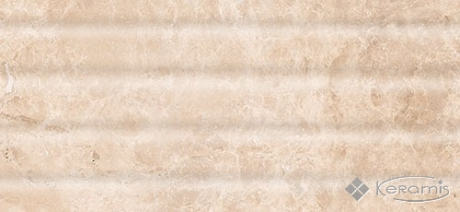 Плитка Интеркерама Emperador рельеф 23x50 светло-коричневый (31)