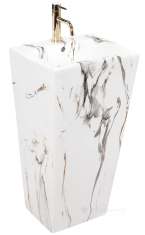 умывальник Rea Daria 38x44 marble (REA-U6678)